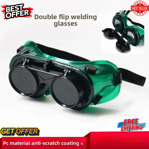 Flip welding goggles - goggles, anti