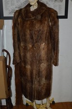 Woman's vintage fur coat