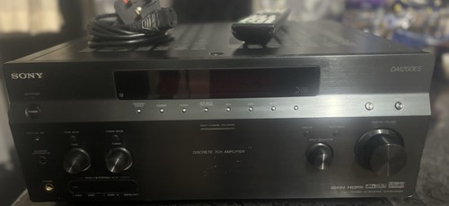 Sony str da1200es channel - sony, 7-channel