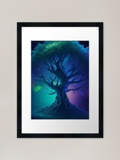 Beautiful Tree Design Framed
