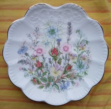 Aynsley Wild Tudor Fan Tray Bone China