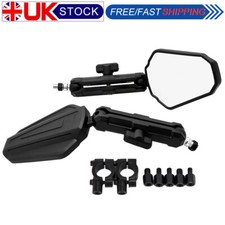 2x Side Mirrors Adjustable
