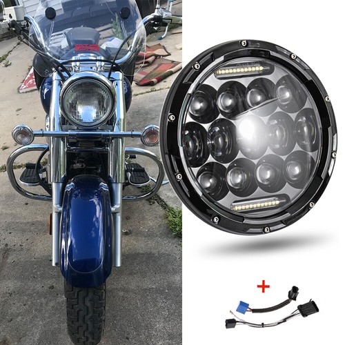 Led round headlight drl - led,