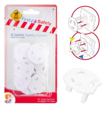 10 Baby Safety Plug Socket Covers Set Child Proof Guard Electric Protectors Kids