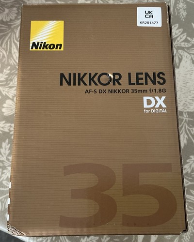 Nikon 35mm lens - nikon, af-s