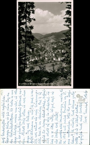 Postcard schramberg panoramic - postcard,
