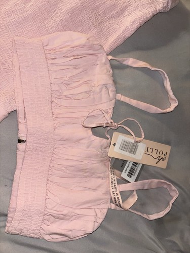 Polly light pink skirt and - light,