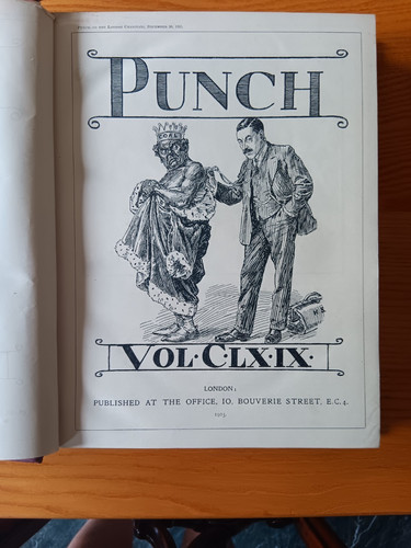 Punch magazine volume - punch,