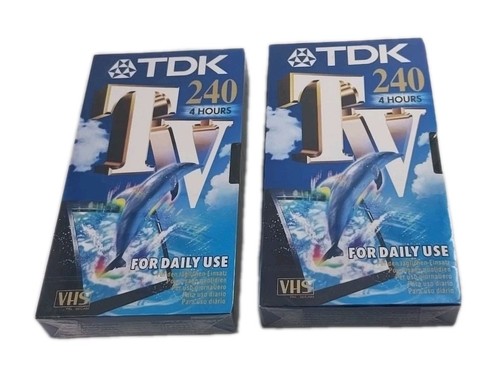 Tdk 240 vhs video - video, tapes