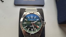 Breitling Chronomat Automatic GMT 40 Green Dial Watch - A32398101L1A1