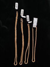 Vintage Monet Gold Plated Rope