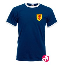 Retro styled Euro Scotland Football Euro 2021 70s styled T-shirt Nostalgic NEW
