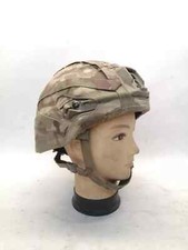 British Army Issue Virtus Revision Helmet Batlskin Cobra MTP Ballistic