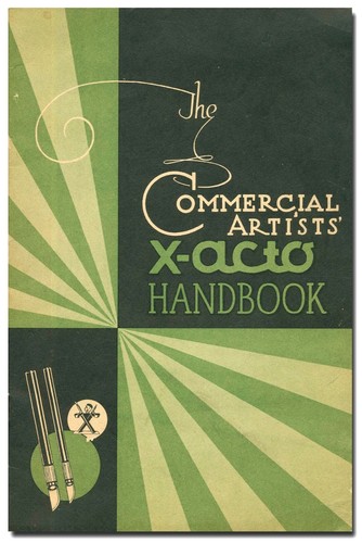 The commercial artist - commercial, x-acto