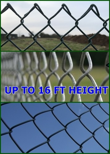 Chain link fence galvanised - chain,