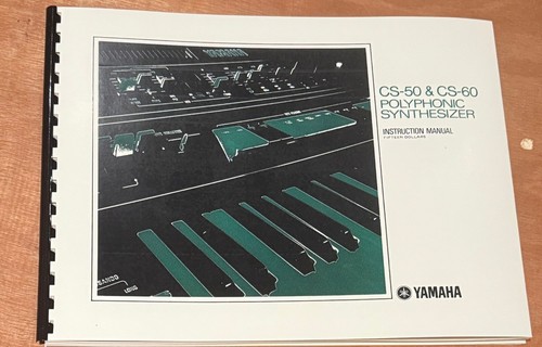 Yamaha synthesizer 60 - yamaha, cs-50/60