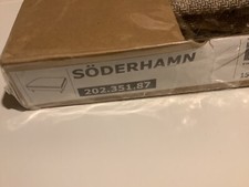 Ikea SODERHAMN COVER SLIPCOVER FOR Footstool / Ottoman  REPLOSA BEIGE