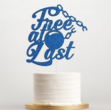 Free at Last Glitter Cake