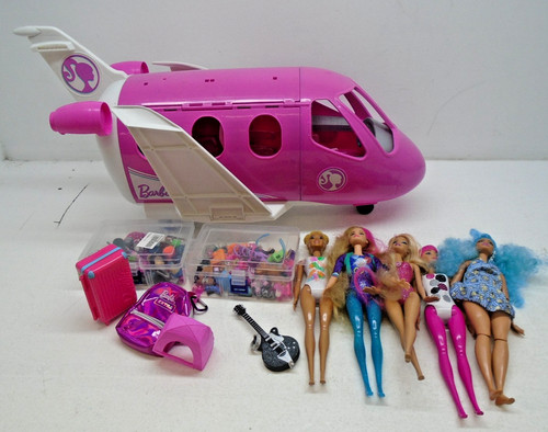 Barbie dolls plane - dolls,