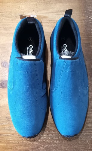 Cotton traders suede slipon - cotton,