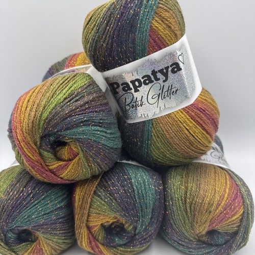 Papatya batik glitter knitting - batik,