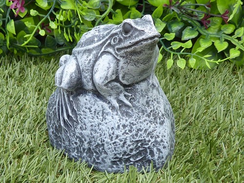 Handcrafted cast stone baby - stone,