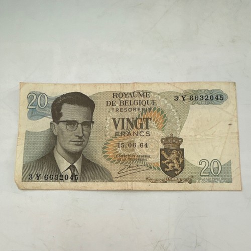 Belgium francs treasury - 20,
