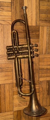 Vintage elkhart trumpet - vintage, has