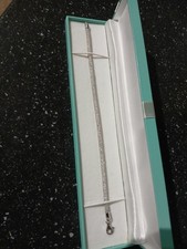 QVC Silver Diamonique Rope