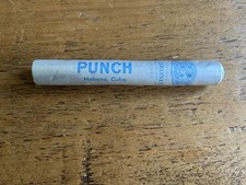 Vintage Cigar Tube Metal PUNCH Coronet Havana Cuba