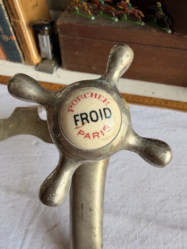 Antique french taps porcher - antique,