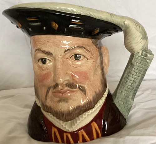 Henry v111 character jug - character,