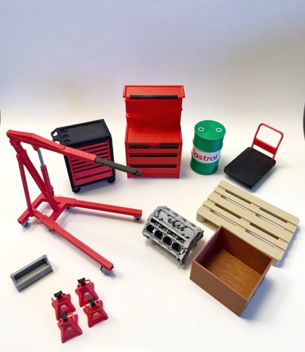 Garage accessories kit - 1/18,