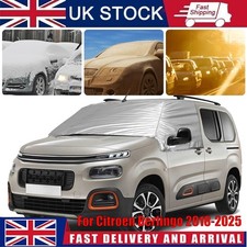 Front Motorhome External Thermal Screen Cover For Citroen Berlingo 2018-2025