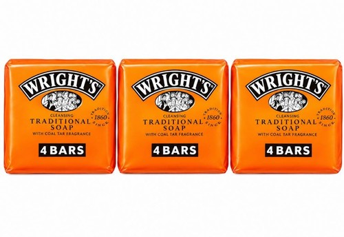 Bars wrights soap coal - soap, tar