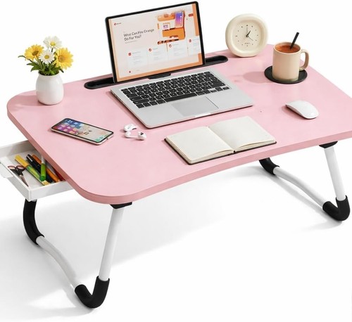 Foldable laptop table with - foldable,