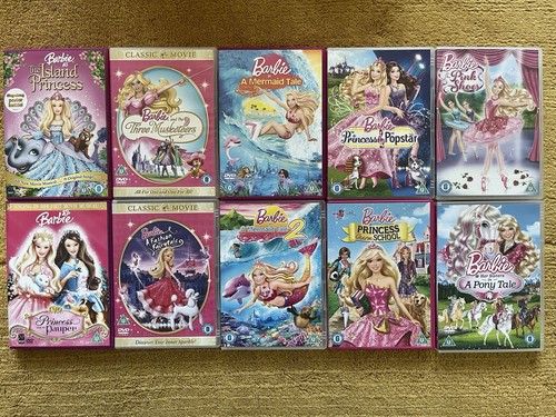 Barbie dvd bundle movies - barbie,