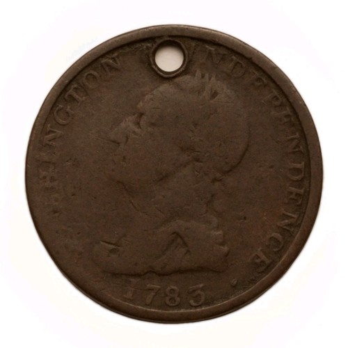 1783 washington cent draped - cent,