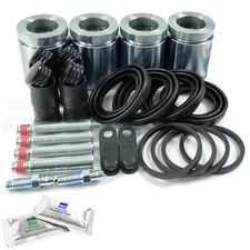 2 FRONT CALIPER REPAIR KIT PISTON SLIDER PIN FIT: VW GOLF MK4 R32 02-04 BCO1089A