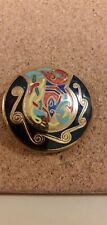 Book Of Kells Brooch, Celtic, Cloisonne Enamel by Tara Ware Dublin