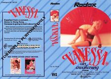 VANESSA AN AWAKENING (1) / PROMO AUSTRALIAN VIDEO SLEEVE/ RODOX VIDEO LABEL
