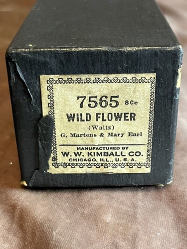 Vintage kimball piano - vintage, roll