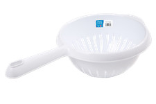 New Plastic Colander Vegetable Strainer Drainer Food Kitchen Salad Sieve Utensil