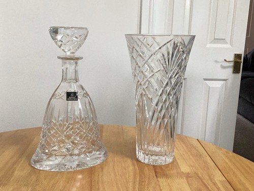 Large royal doulton cut glass - large,