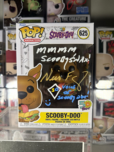 Funko pop scooby doo signed - funko, scooby-doo