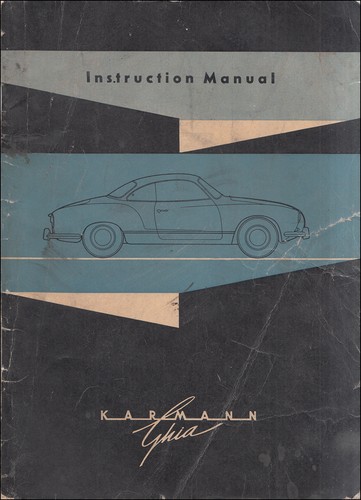 1961 volkswagen karmann - volkswagen, ghia