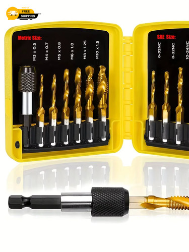 13pcs titanium coated sae - coated,