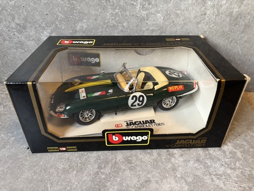 Burago jaguar e type - burago, e-type