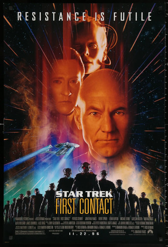 Star trek first contact - star,