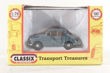 CLASSIX DIECAST 1:76 OO GAUGE MORRIS MINOR 2 DOOR SALOON BLUE GREEN